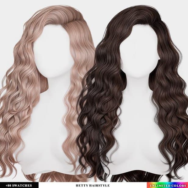 Прическа Hetty Hairstyle